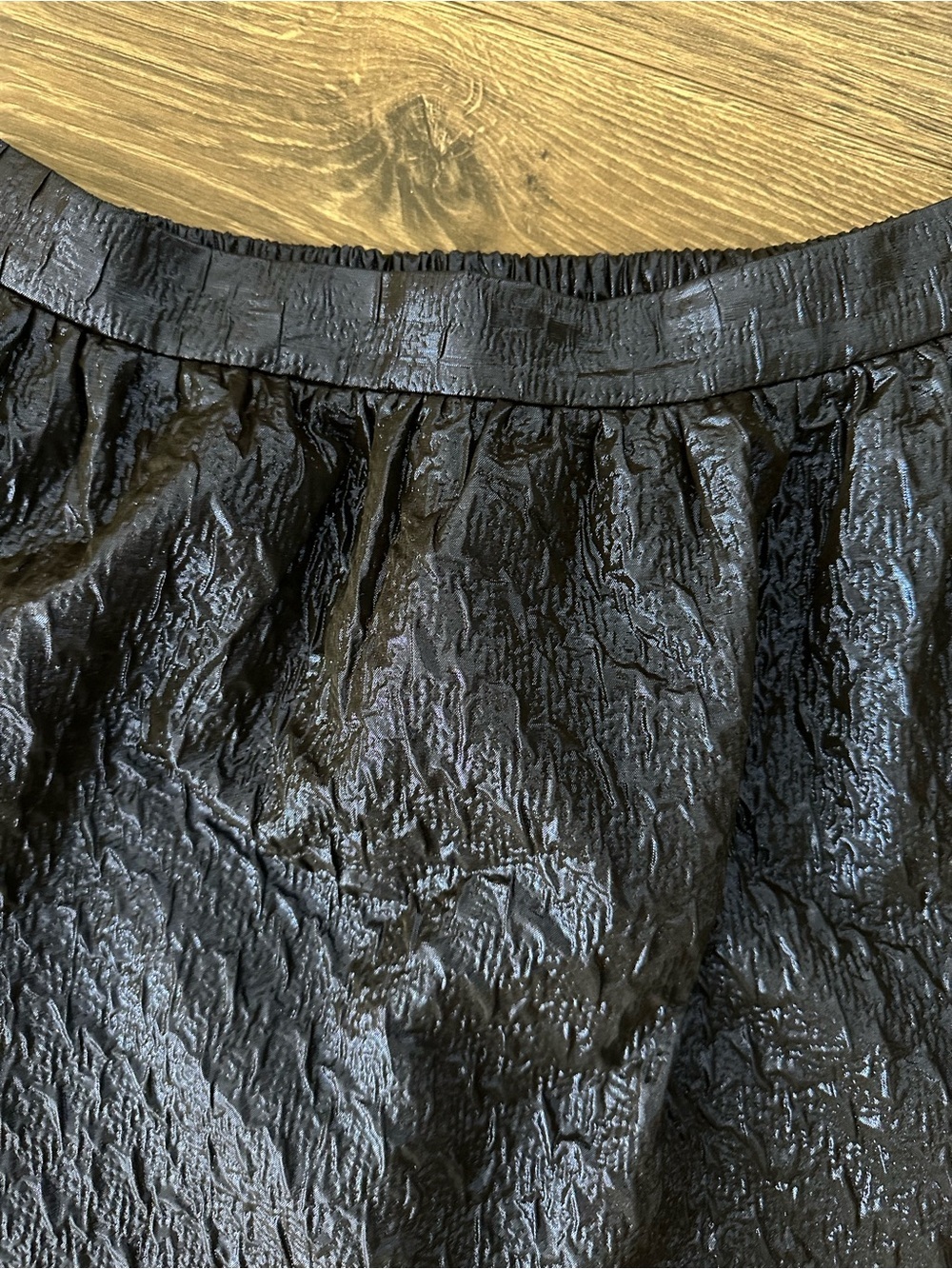 Maeve Navy Brocade Full Mini Skirt - Picture 3 of 4